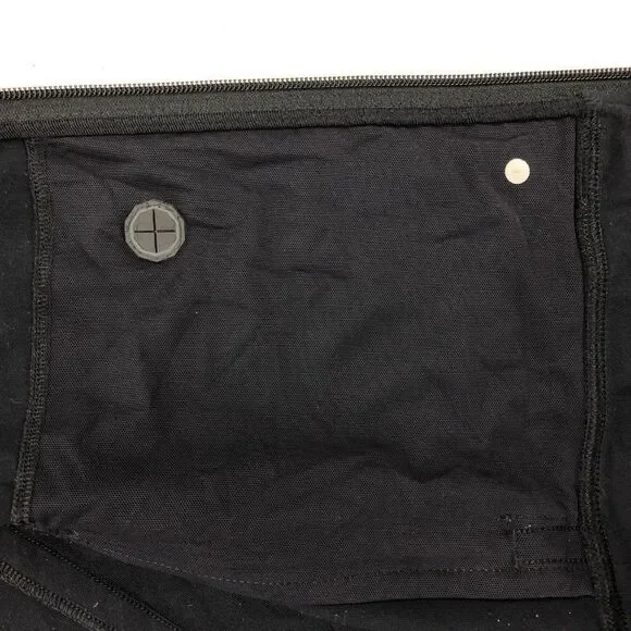 LULULEMON L Sweatshirt Full Zip Solid Black